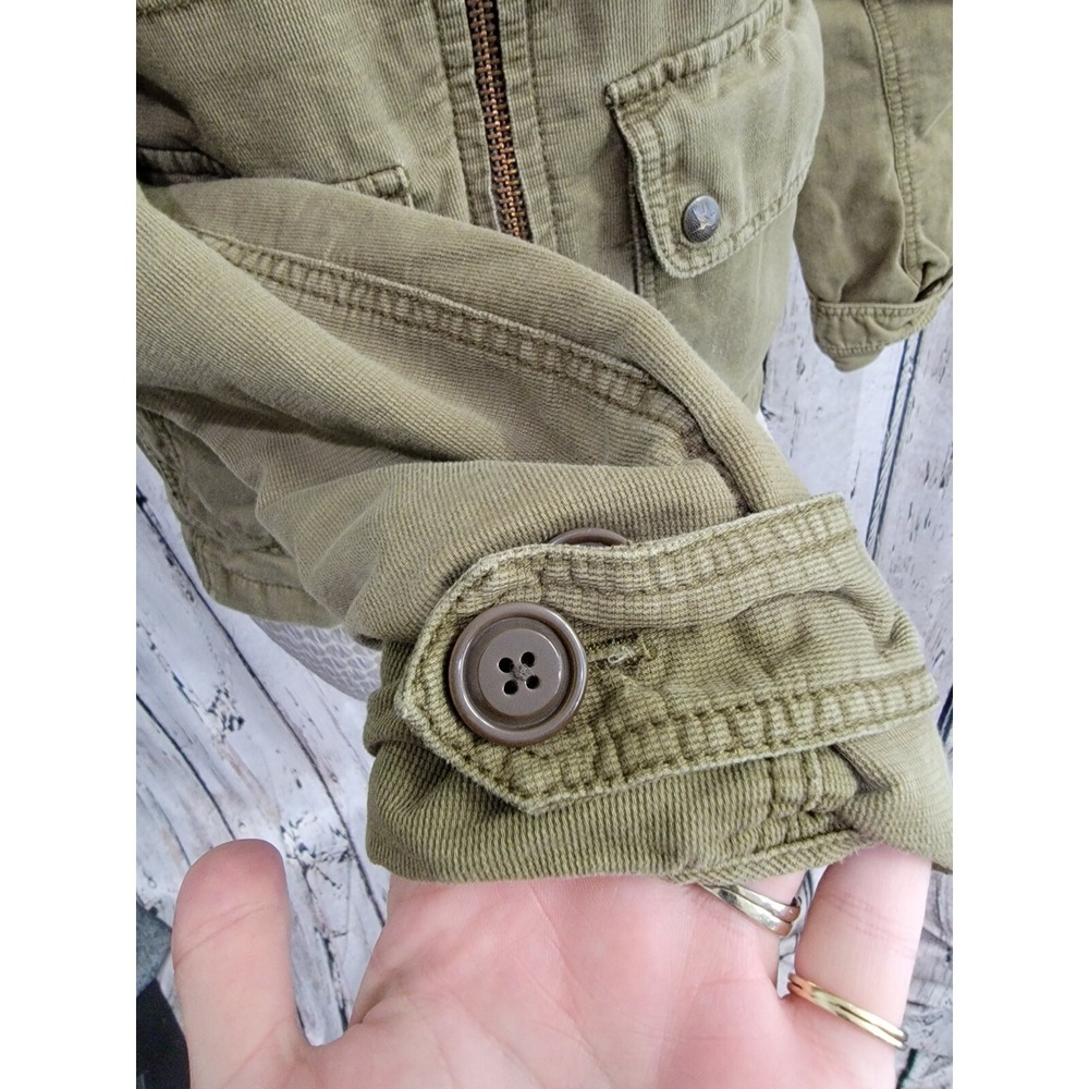 Women's Small I. Spiewak & Sons Army Green Lightweight Jacket Coat Parka‎ EUC! - Picture 3 of 12